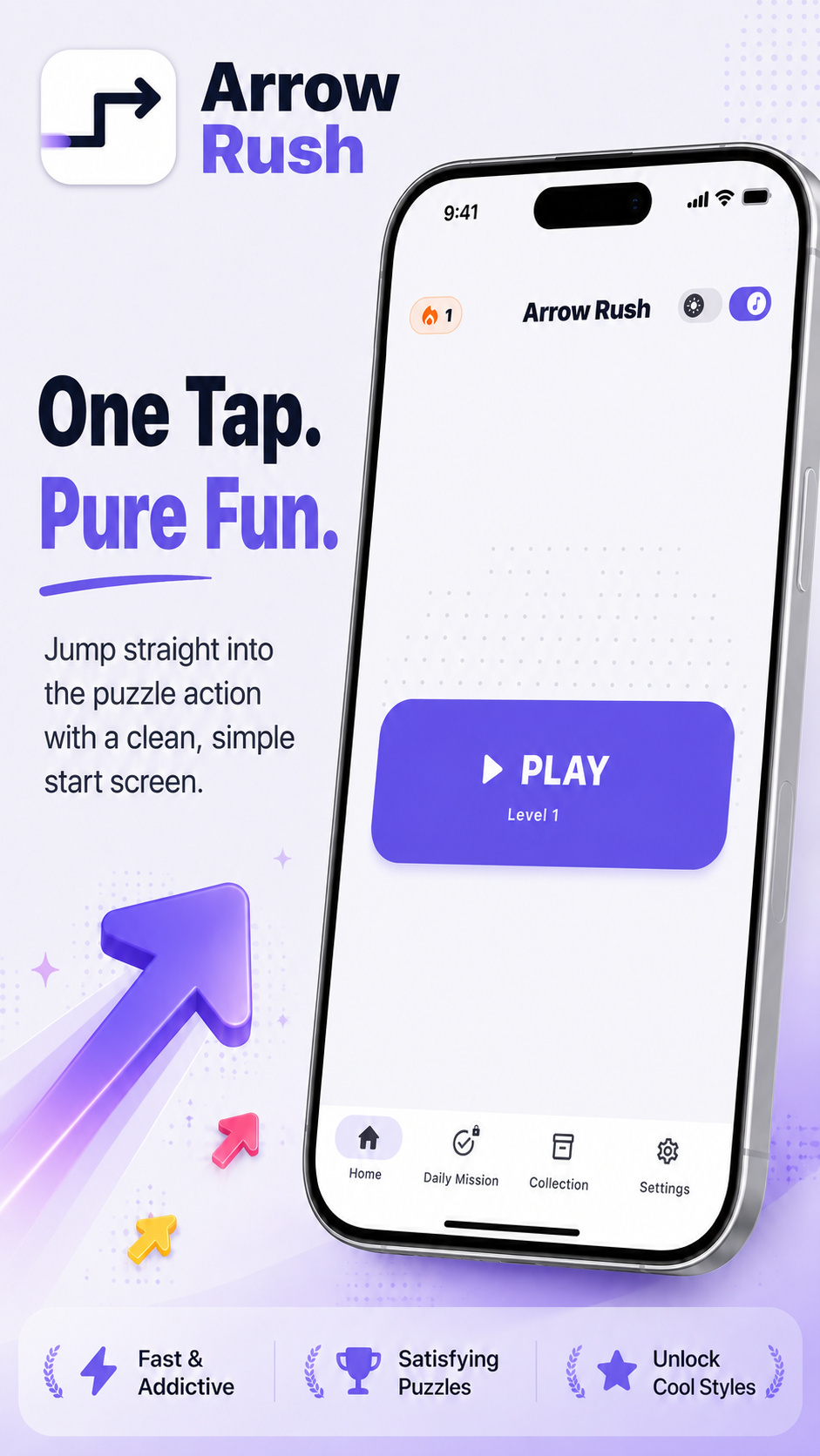 One Tap. Pure Focus.