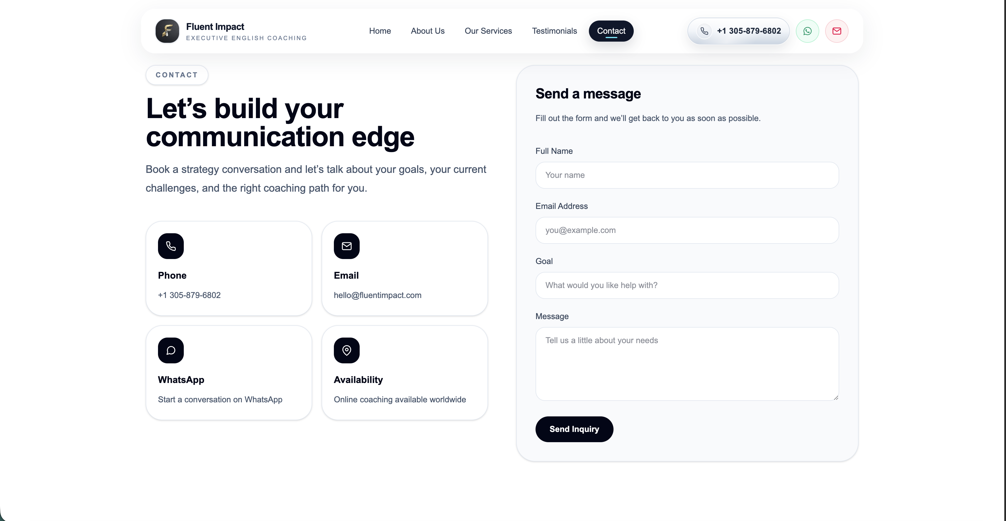 Fluent Impact Desktop View 2